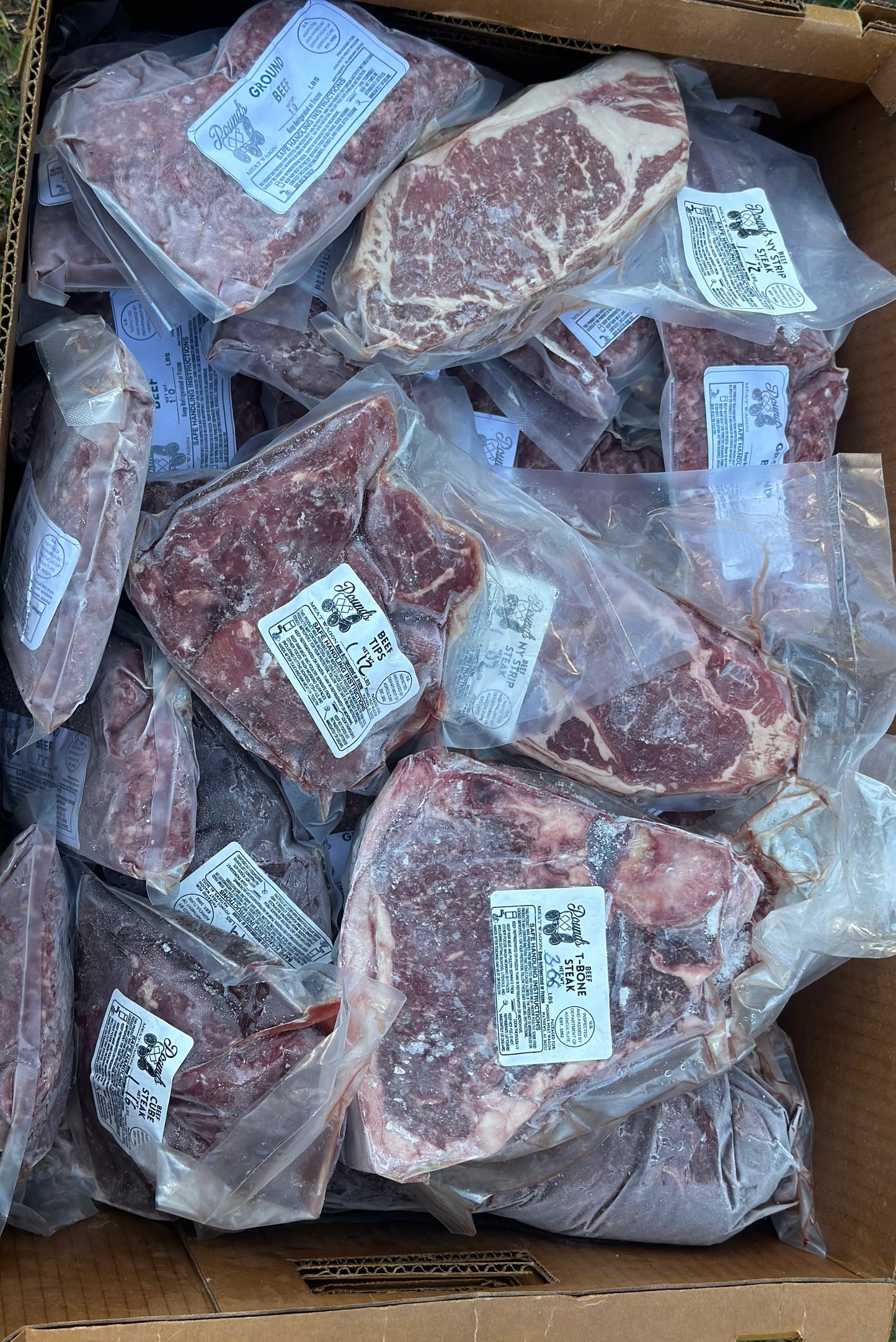1/8 Beef Share 50 Lbs. - Deposit Only