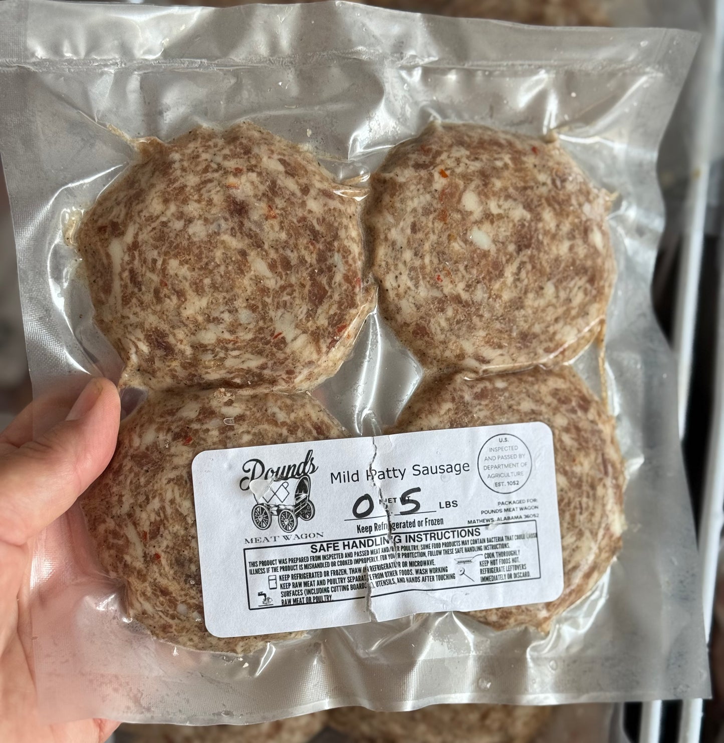 Berkshire Pork Mild Sausage Patties