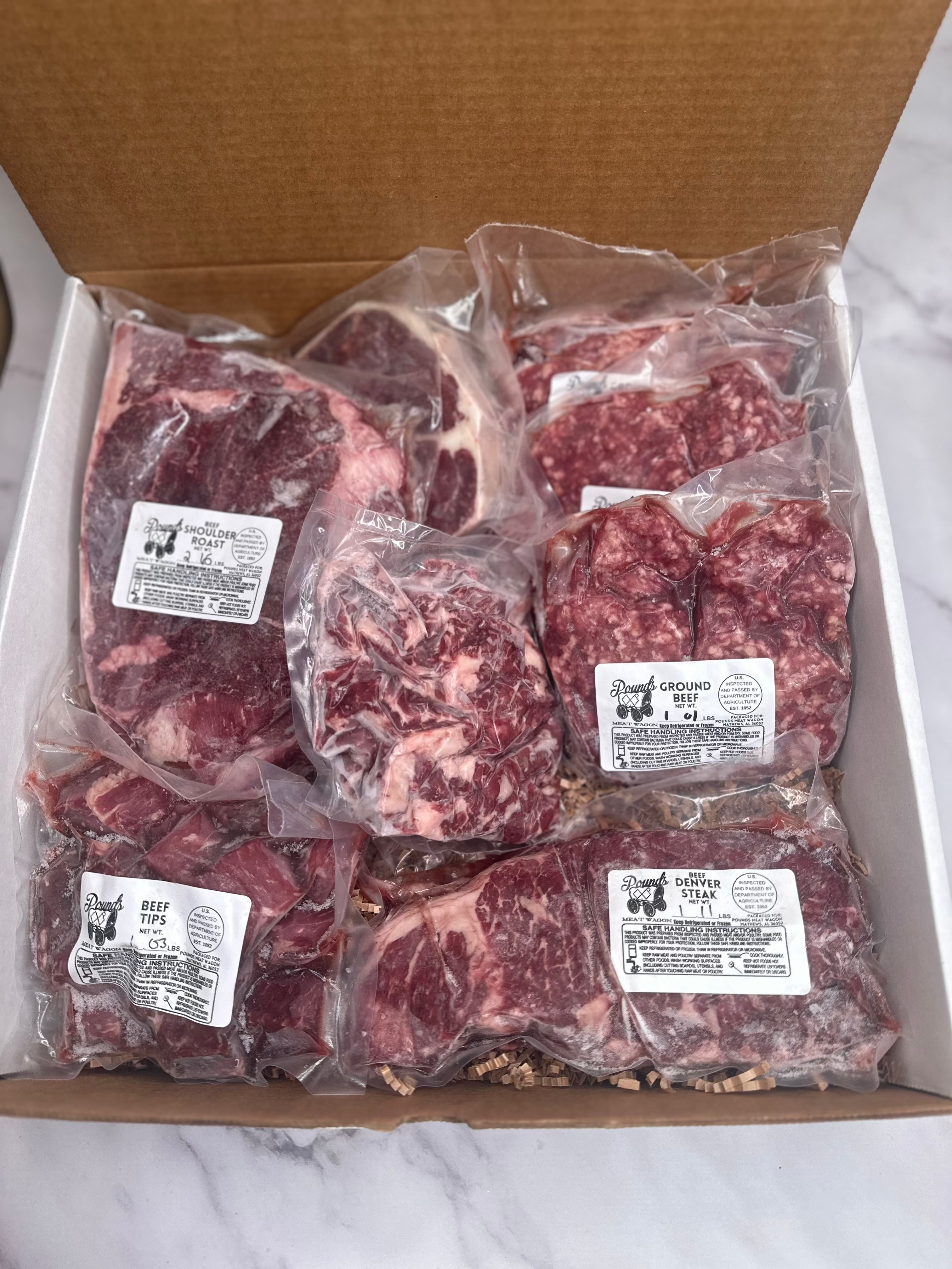Trashed Meat Package Beef Packages – Poundsmeatwagon