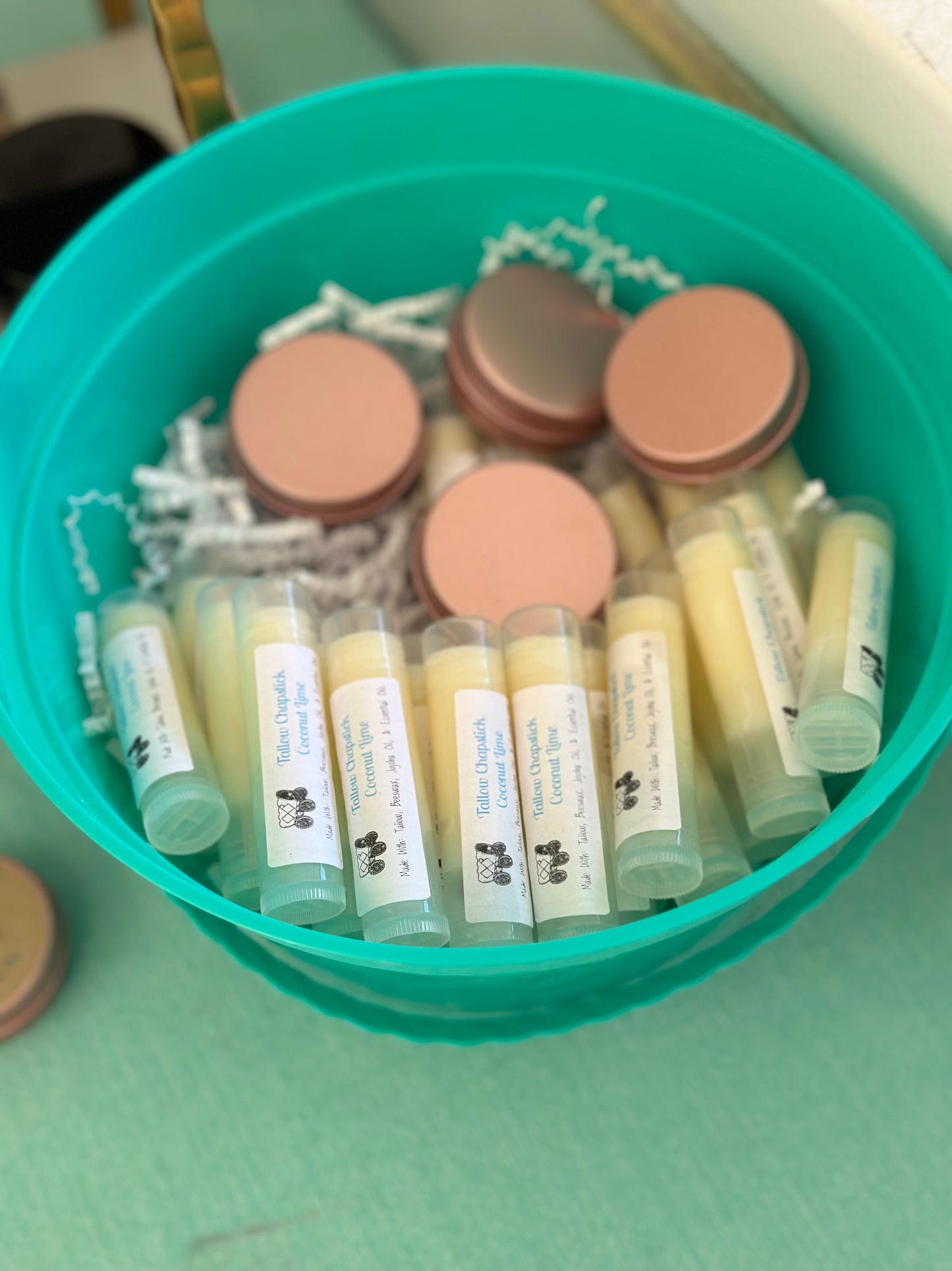 Coconut Lime Tallow Lip Balm