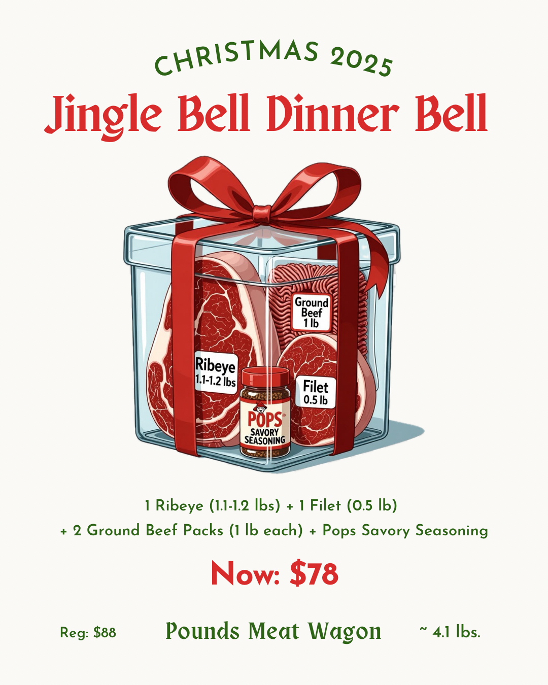 Jingle Bell Dinner Bell