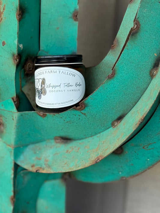 Coconut Vanilla whipped tallow