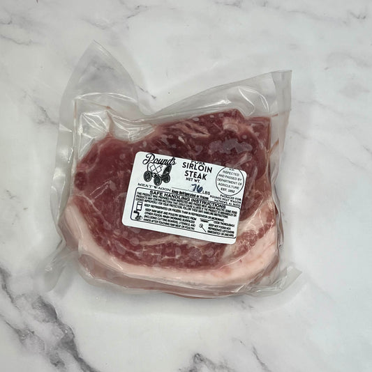 Berkshire sirloin steak