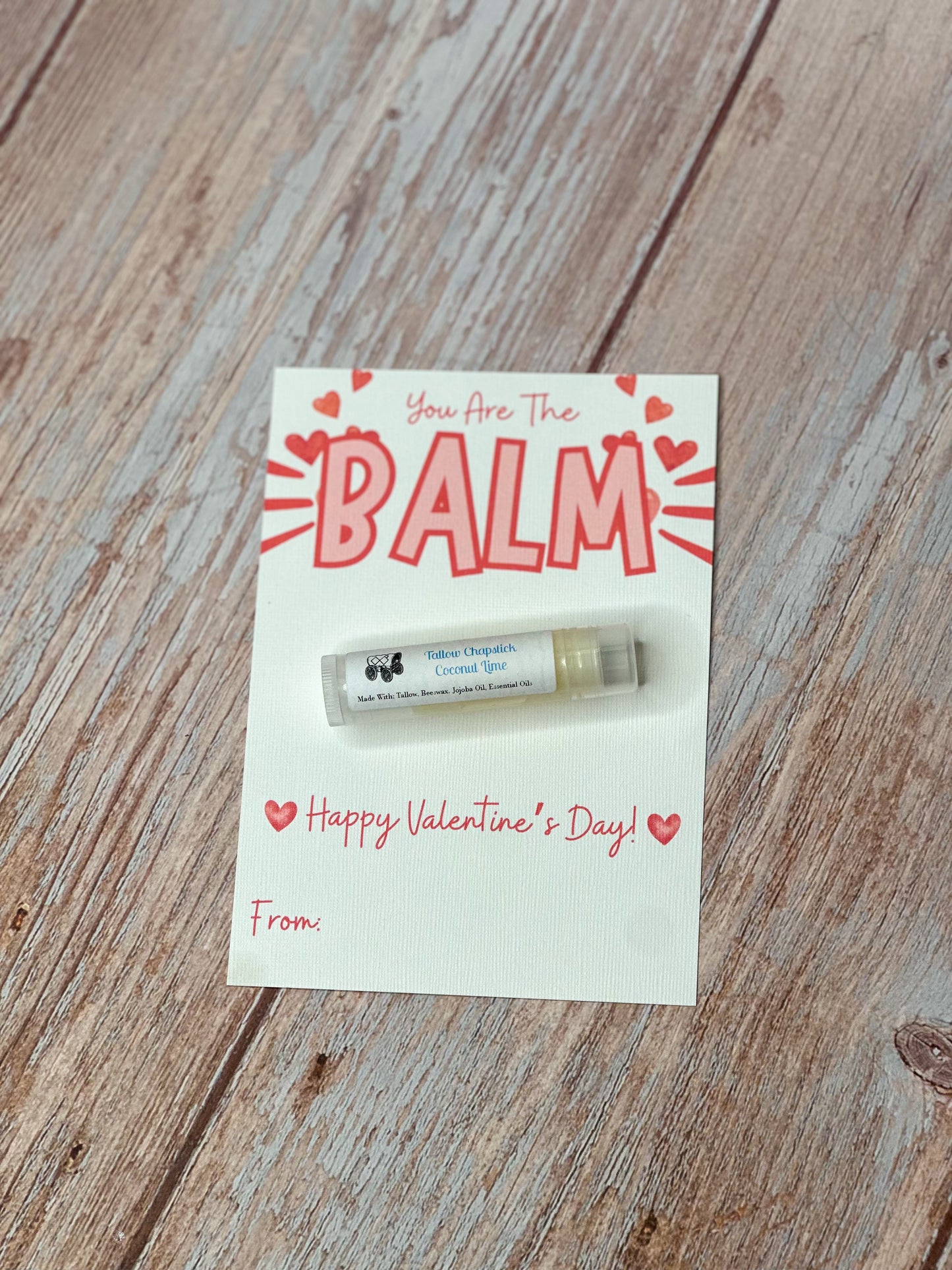 Valentine’s Day Tallow Balm