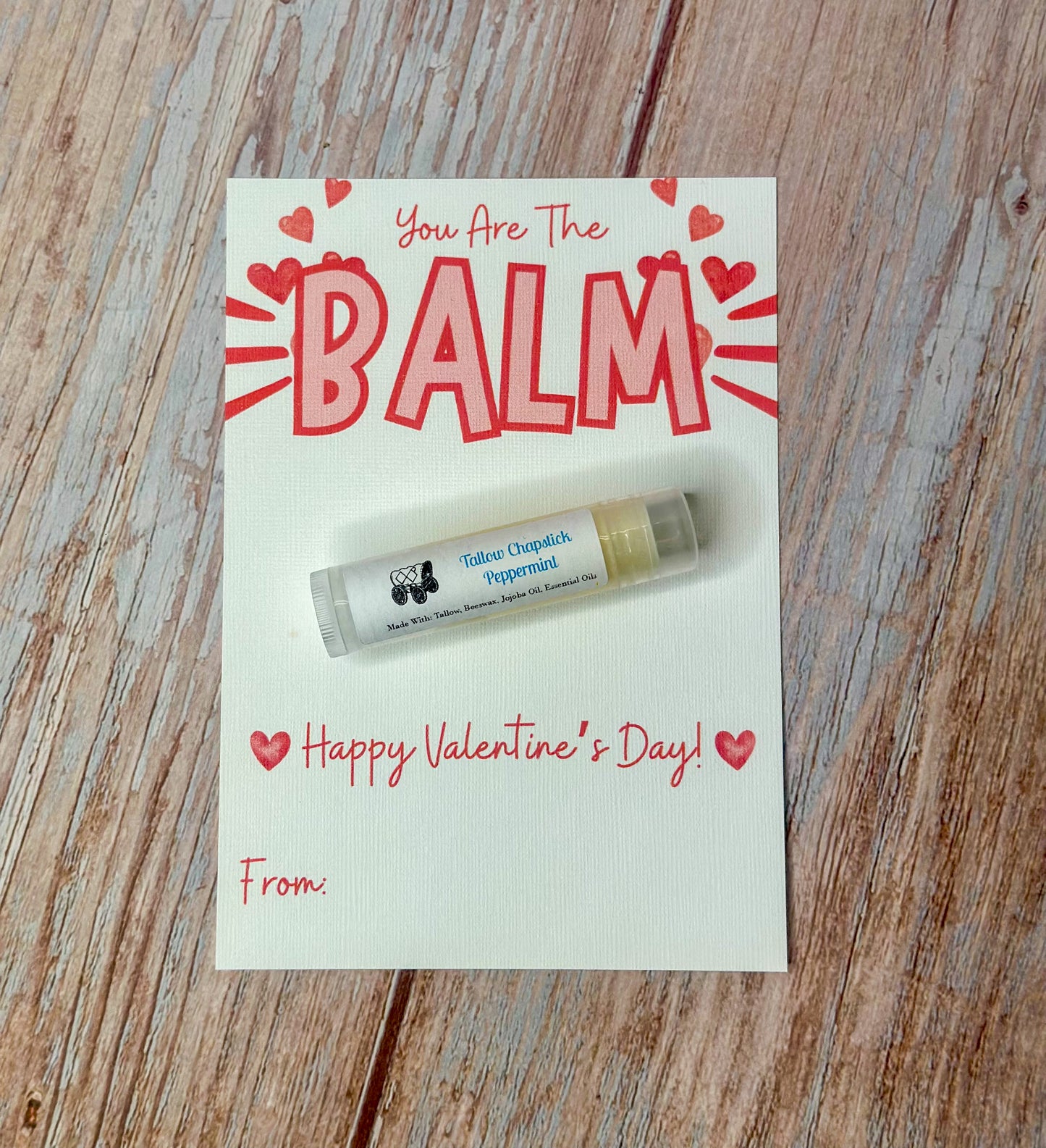 Valentine’s Day Tallow Balm